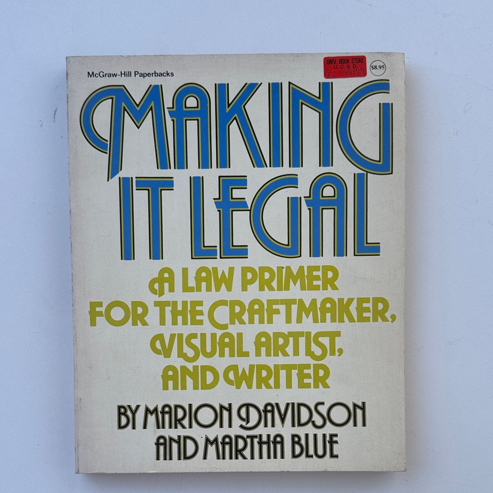 Making It Legal Book 1979